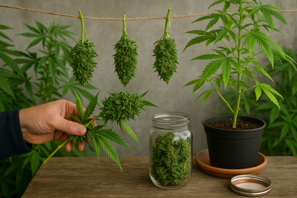 Cure Your Home-grown Cannabis