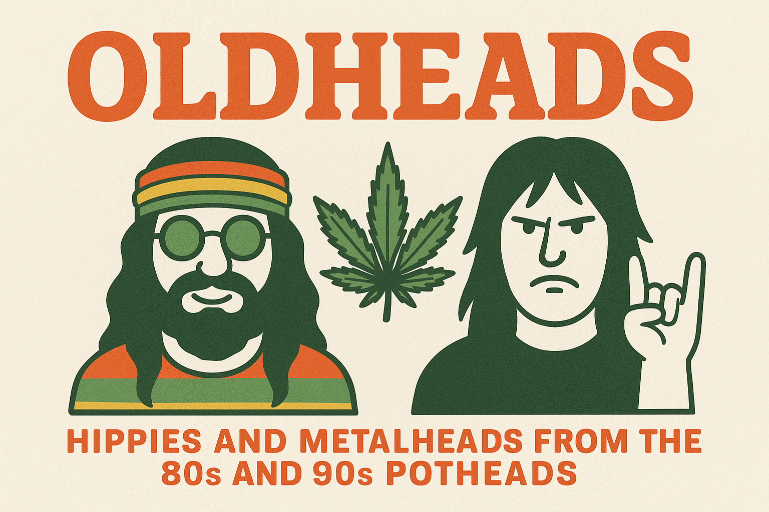 OldHeads – Hippies, and Metalheads From The 80s and 90s